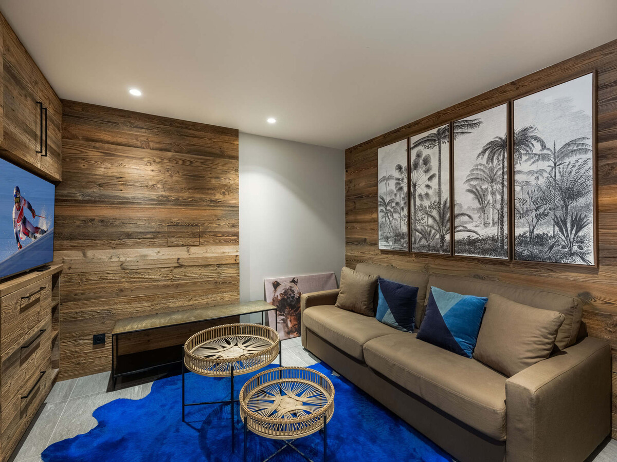 Appartement 9 pers., 3 chambres, piscine et spa à Megève - Photo 11