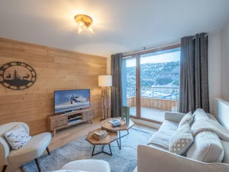 Location appartement à Huez, Bel appartement près des pistes avec parking et wifi