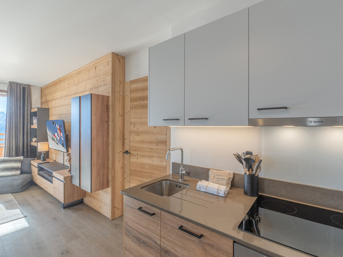 Appartement 43m² terrasse sud et parking électrique à l'Alpe d'Huez - Photo 7