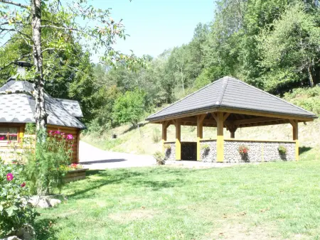 Cabane romantique avec terrasse panoramique à Ferdrupt - Photo 12