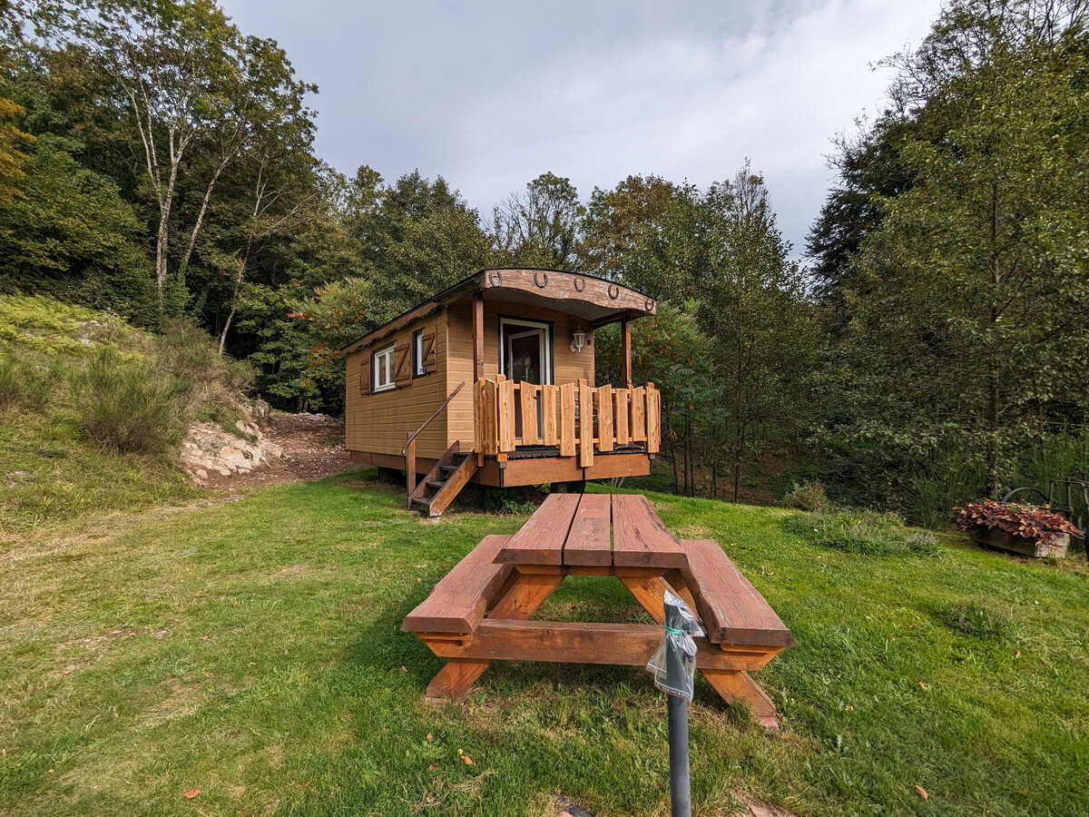Roulotte cosy avec espace bien-être à Ferdrupt - Photo 8
