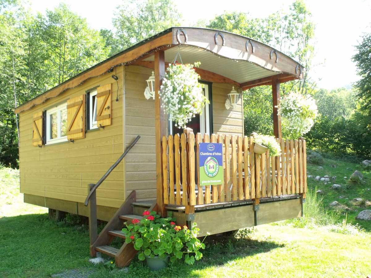 Roulotte cosy avec espace bien-être à Ferdrupt - Photo 10