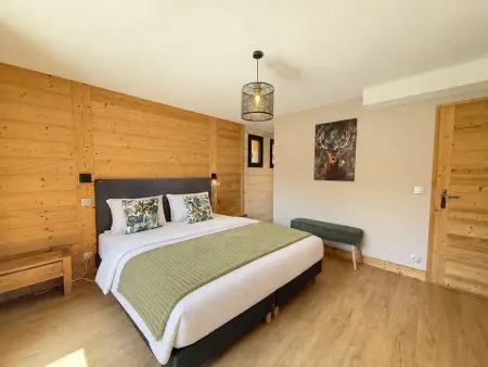 Appartement 6 pers, 1er étage chalet rénové, accès direct pistes : photo 7