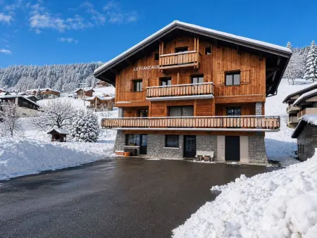 Appartement 6 pers, 1er étage chalet rénové, accès direct pistes : photo 17