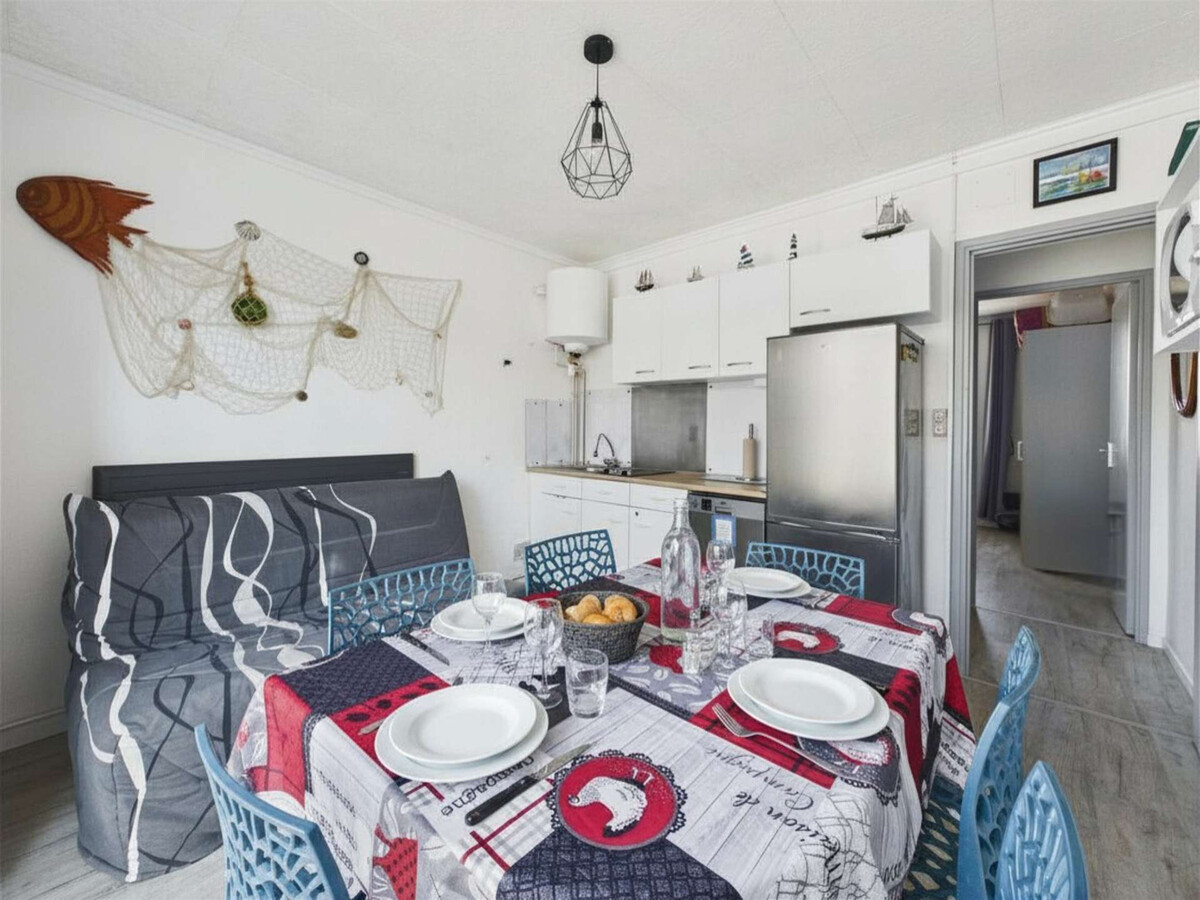T2 Marseillan Plage : terrasse, barbecue et parking - Photo 1