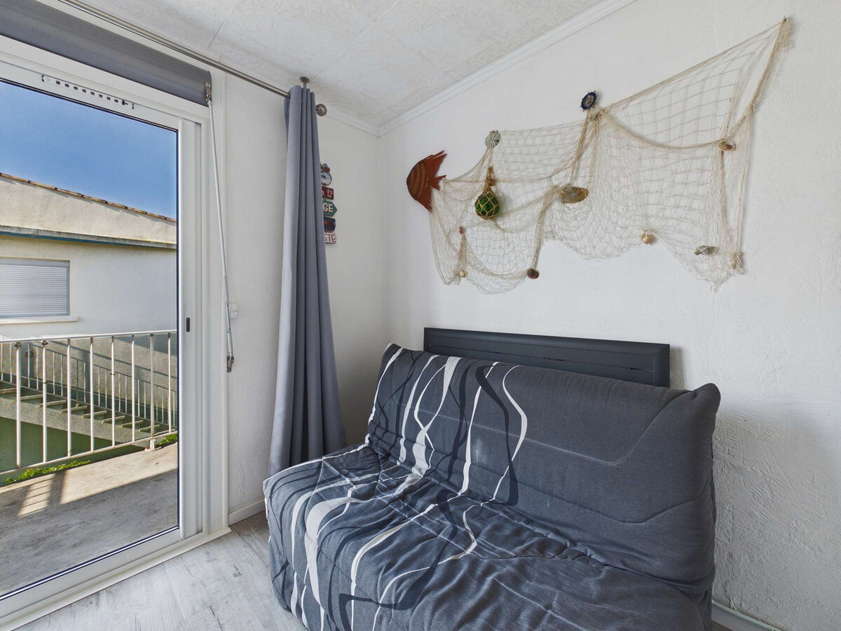 T2 Marseillan Plage : terrasse, barbecue et parking - Photo 4