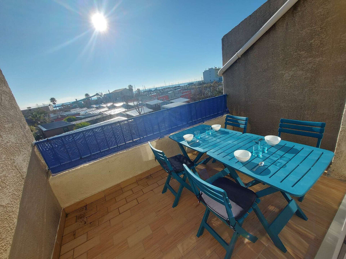 Appartement 2P Terrasse Sud à Marseillan-Plage - Photo 1