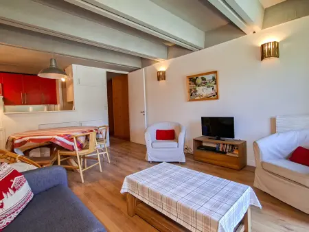 Appartement 3 pièces avec balcon Sud à Flaine, 8 pers. : photo 3