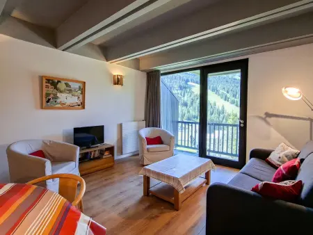 Appartement 3 pièces avec balcon Sud à Flaine, 8 pers. : photo 4