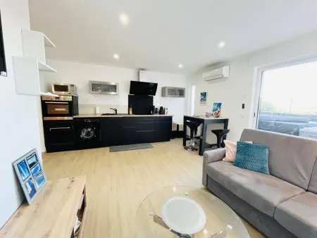 Appartement T2 terrasse, clim, wifi à Lumio : photo 15