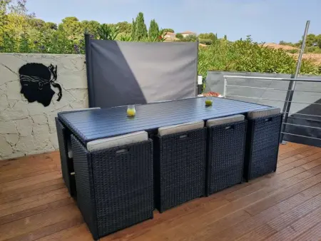 Appartement T2 terrasse, clim, wifi à Lumio : photo 16