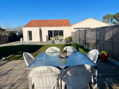 Maison récente 6 pers., jardin sud, plage et commerces à pied : photo 3