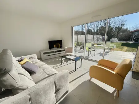 Maison récente 6 pers., jardin sud, plage et commerces à pied : photo 5
