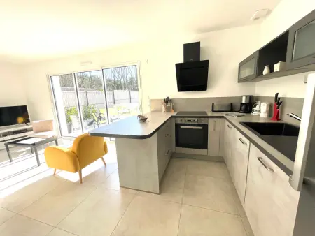 Maison récente 6 pers., jardin sud, plage et commerces à pied : photo 6