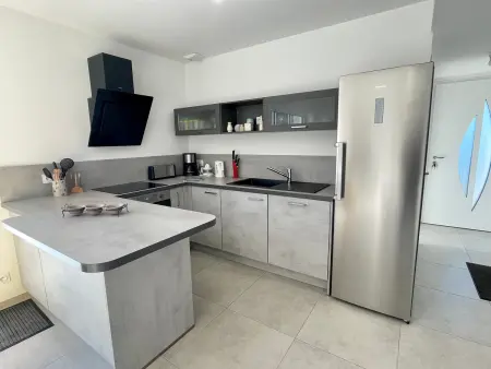 Maison récente 6 pers., jardin sud, plage et commerces à pied : photo 7