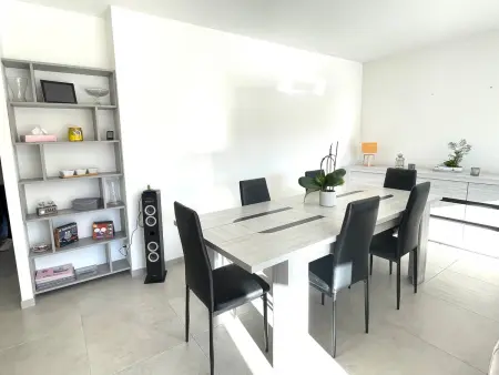 Maison récente 6 pers., jardin sud, plage et commerces à pied : photo 9