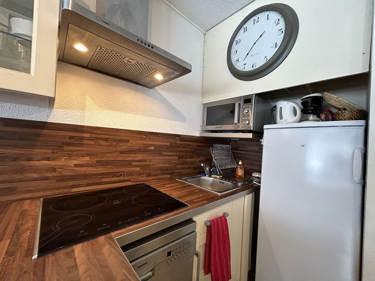 Studio 4 pers. Monêtier-les-Bains, balcon sud, 550m pistes - Photo 7