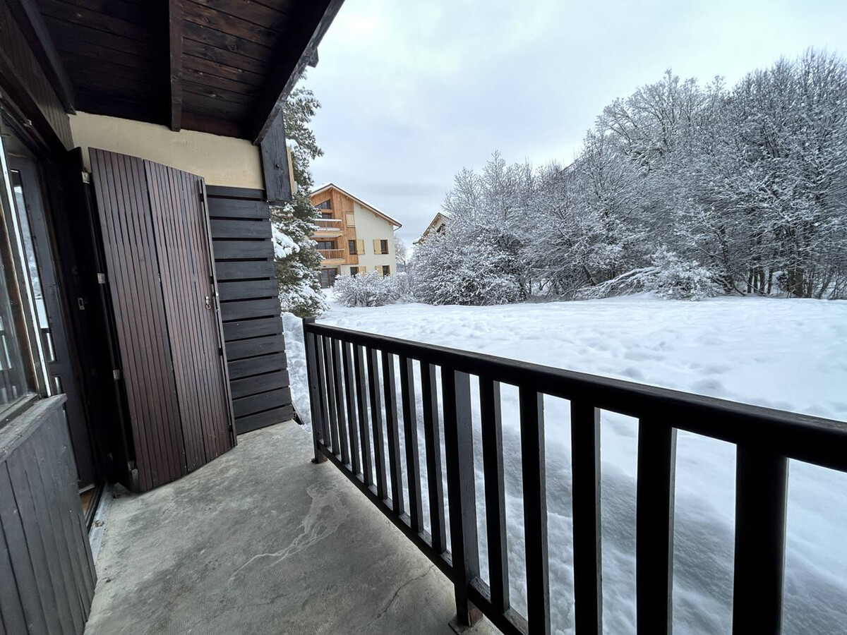 Studio 4 pers. Monêtier-les-Bains, balcon sud, 550m pistes - Photo 9