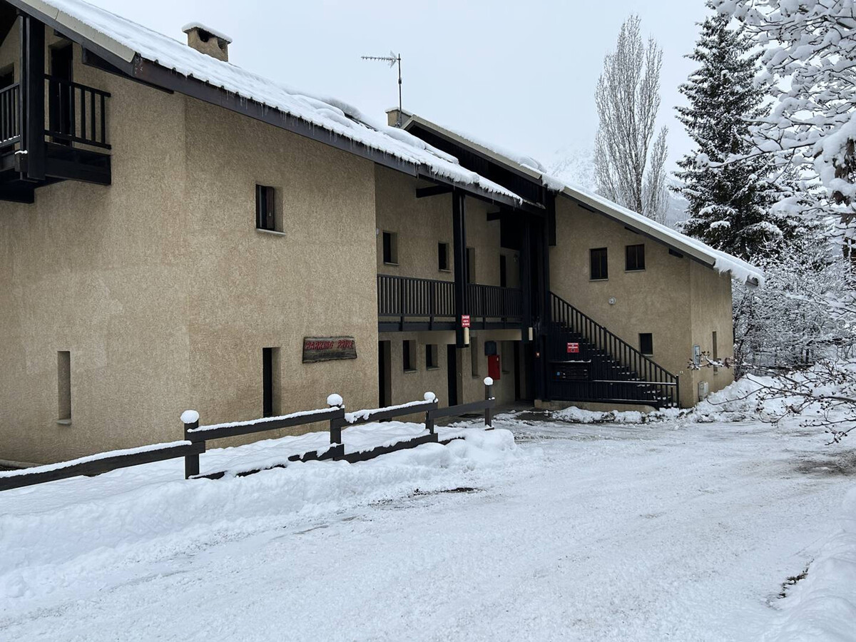 Studio 4 pers. Monêtier-les-Bains, balcon sud, 550m pistes - Photo 12