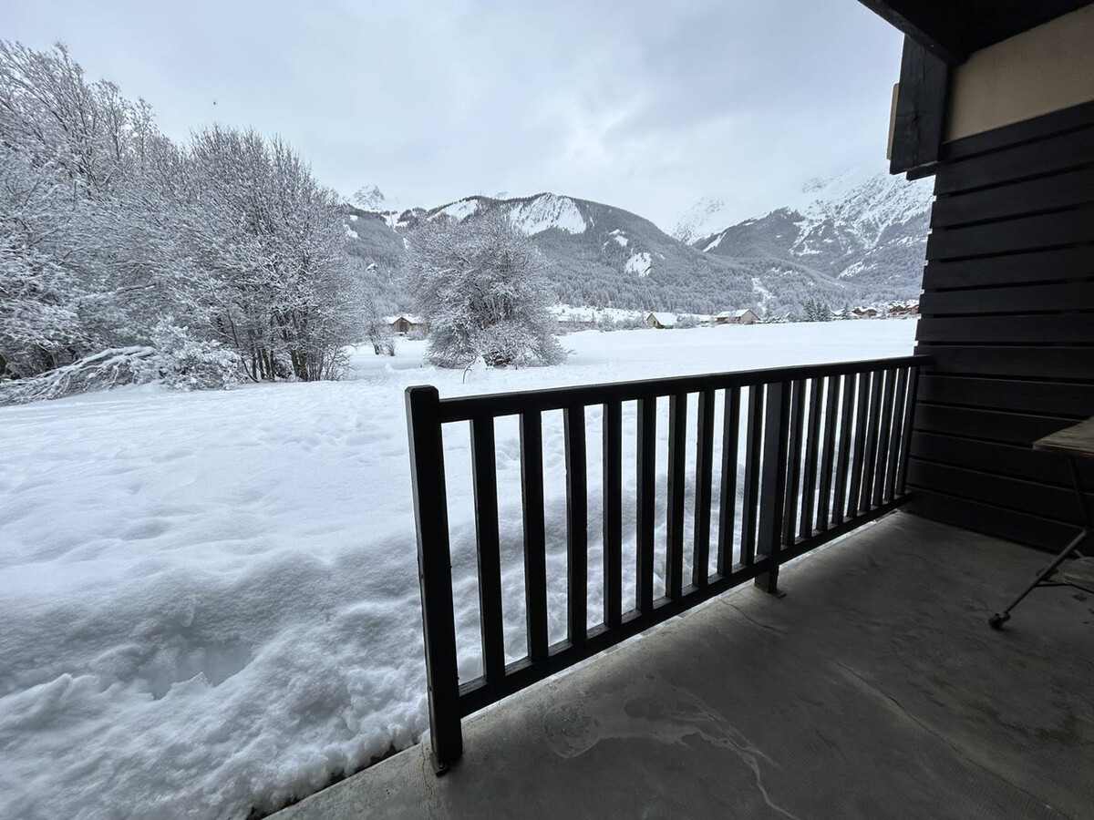 Studio 4 pers. Monêtier-les-Bains, balcon sud, 550m pistes - Photo 14