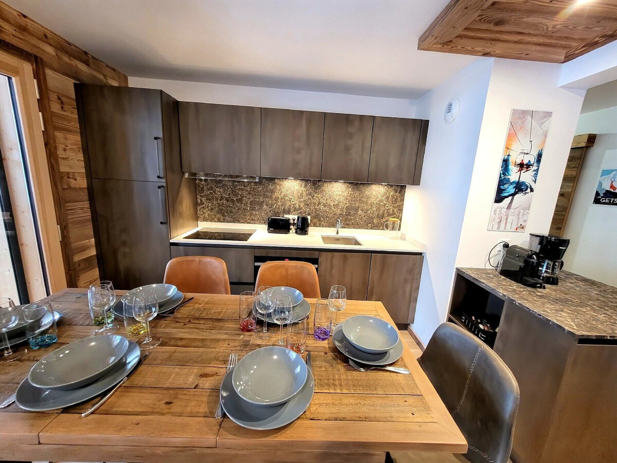 Appartement 6 pers aux Gets, terrasse et parking couvert - Photo 1