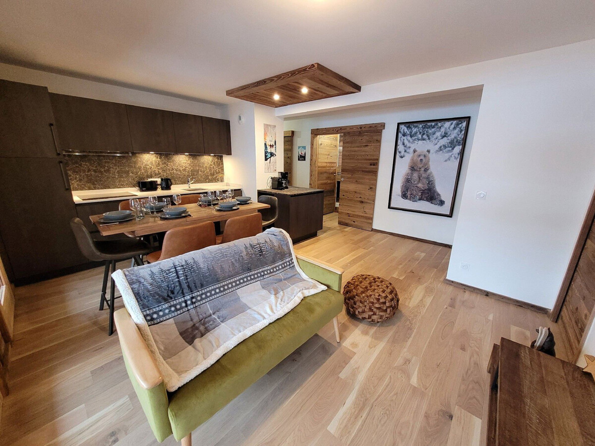 Appartement 6 pers aux Gets, terrasse et parking couvert - Photo 2