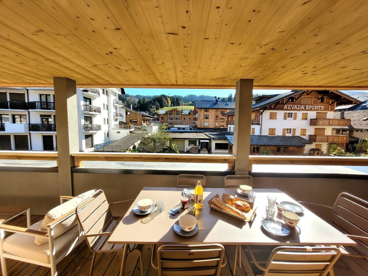Appartement 6 pers aux Gets, terrasse et parking couvert - Photo 9