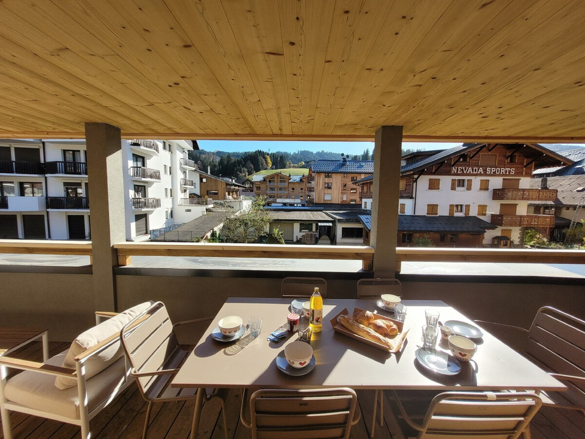 Appartement 6 pers aux Gets, terrasse et parking couvert - Photo 11