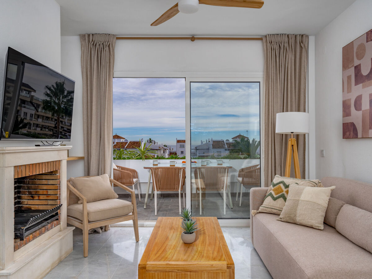 Ático Los Pelicanos, appartement Manilva vue mer - Photo 2
