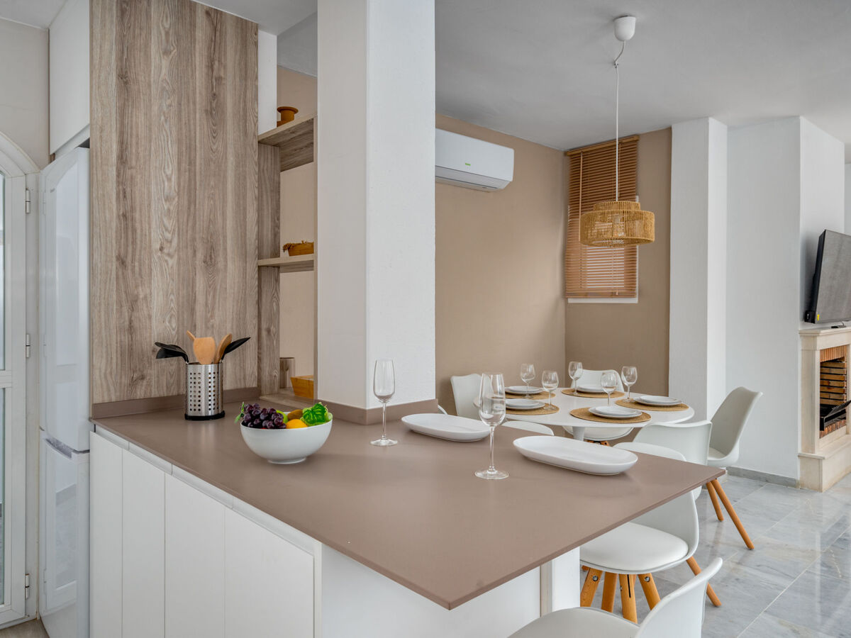 Ático Los Pelicanos, appartement Manilva vue mer - Photo 11