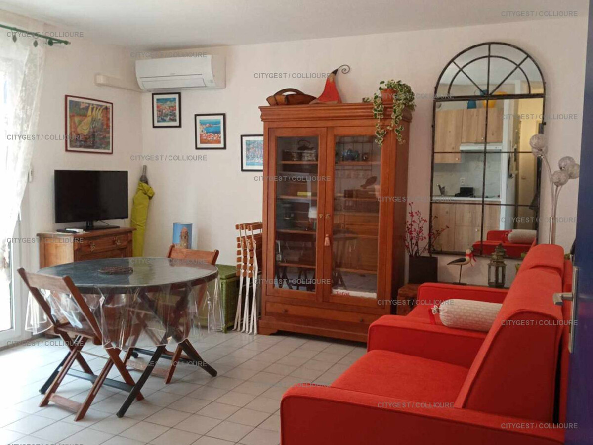 T2 climatisé Collioure, 800m plage, parking privé - Photo 2