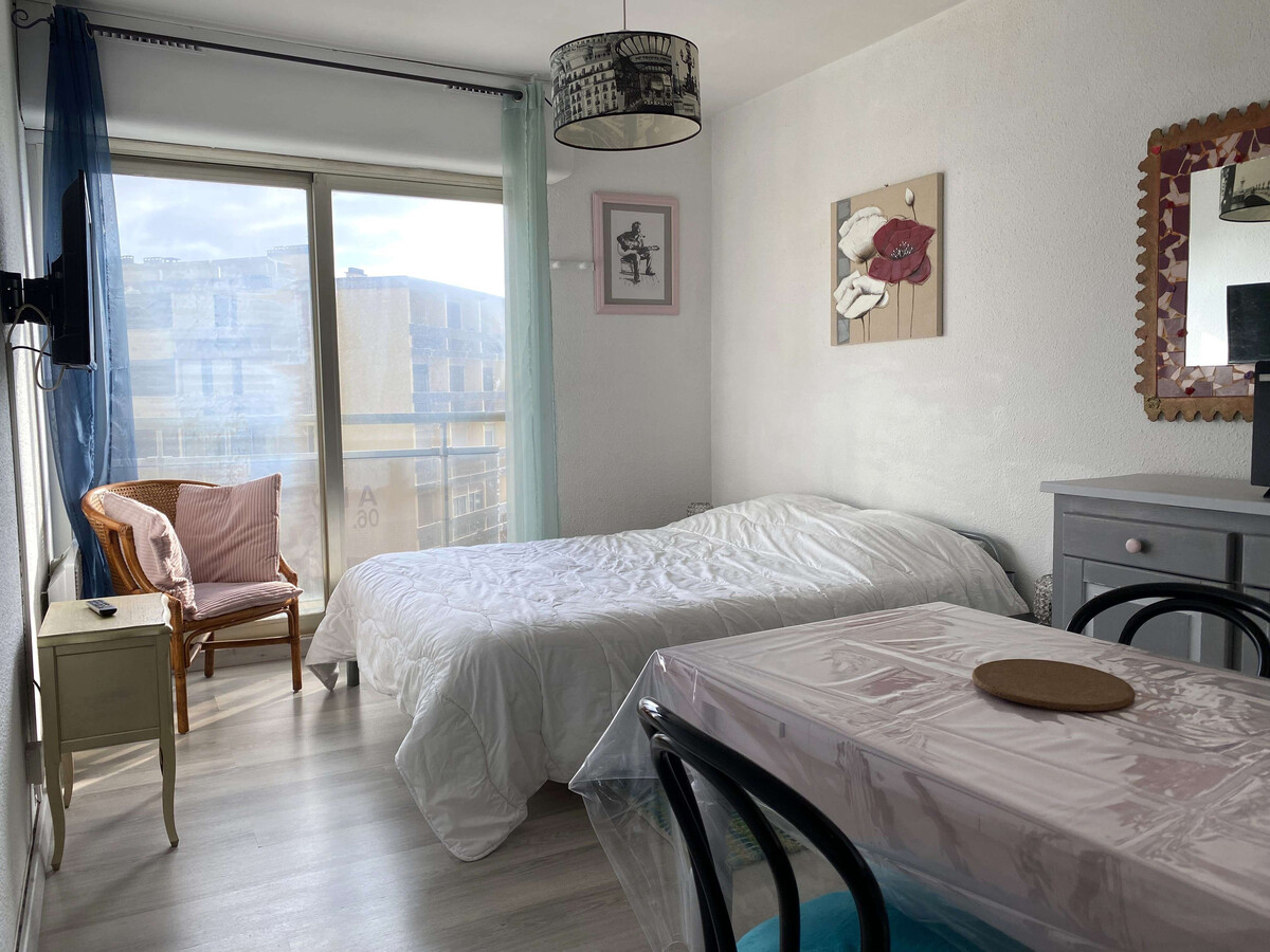 Studio Thermes Balaruc-les-Bains, vue étang - Photo 7