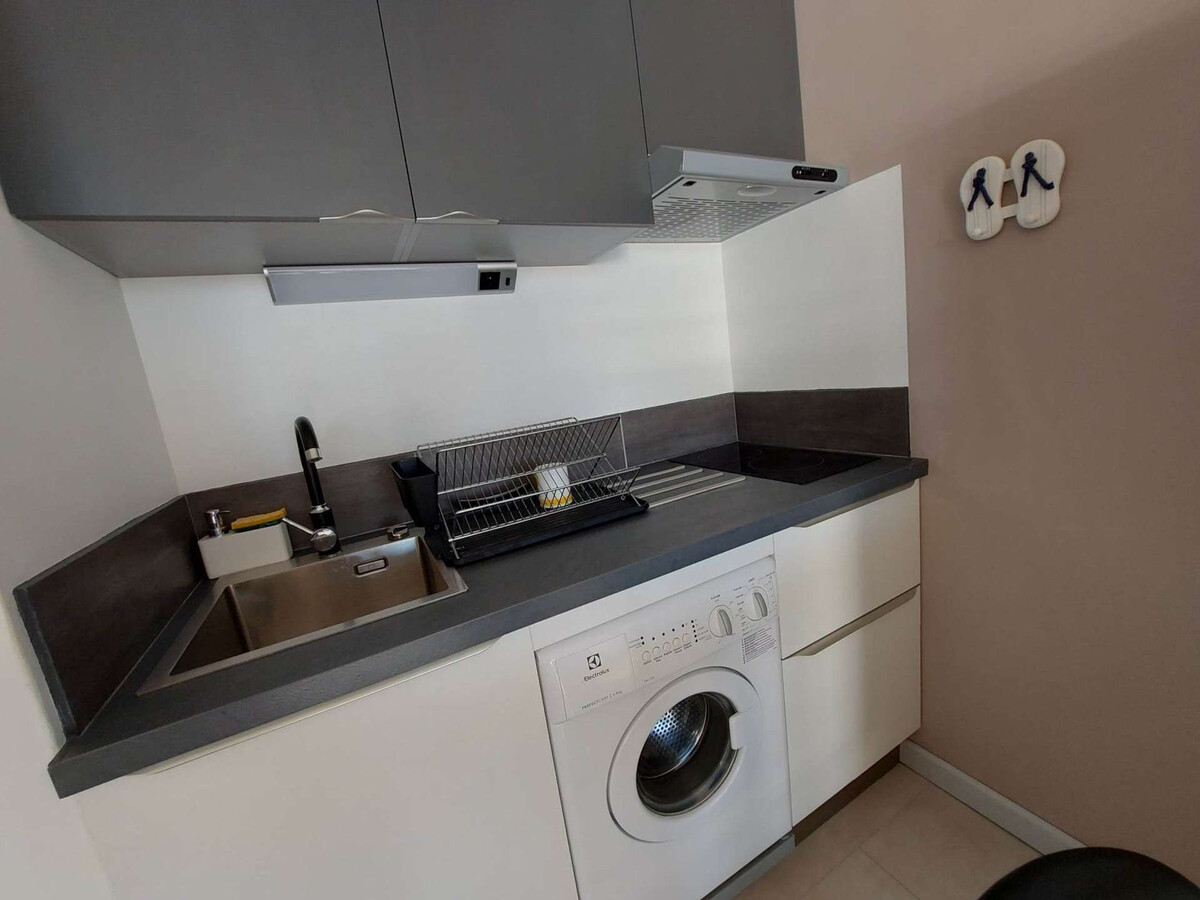 Studio cabine 4 pers. vue mer, terrasse sud, Grau d'Agde - Photo 8
