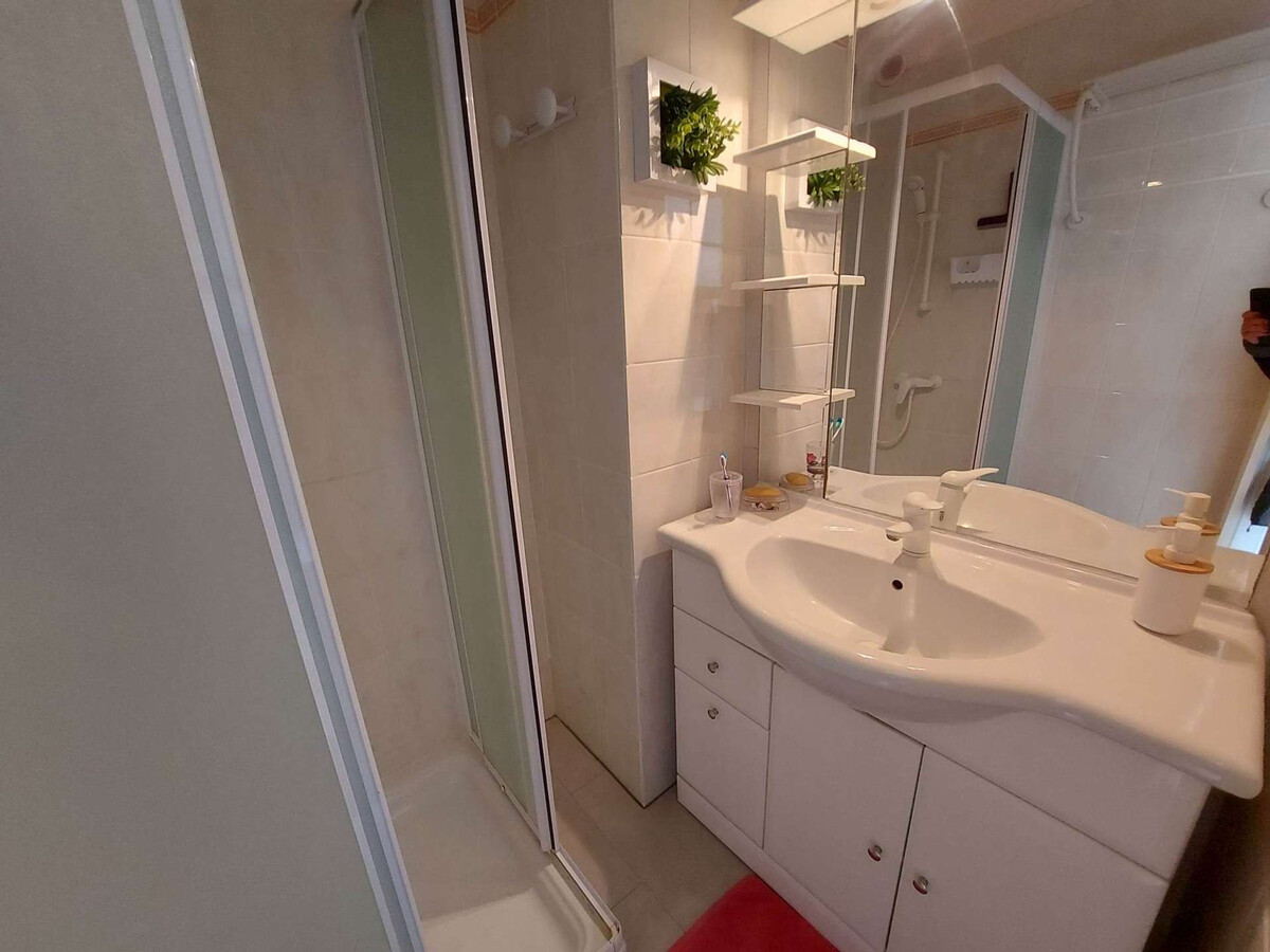 Studio cabine 4 pers. vue mer, terrasse sud, Grau d'Agde - Photo 12