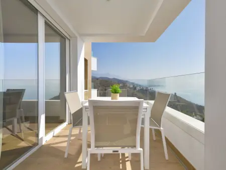 Appartement vue mer à Torrox Costa, terrasse 16 m² : photo 6
