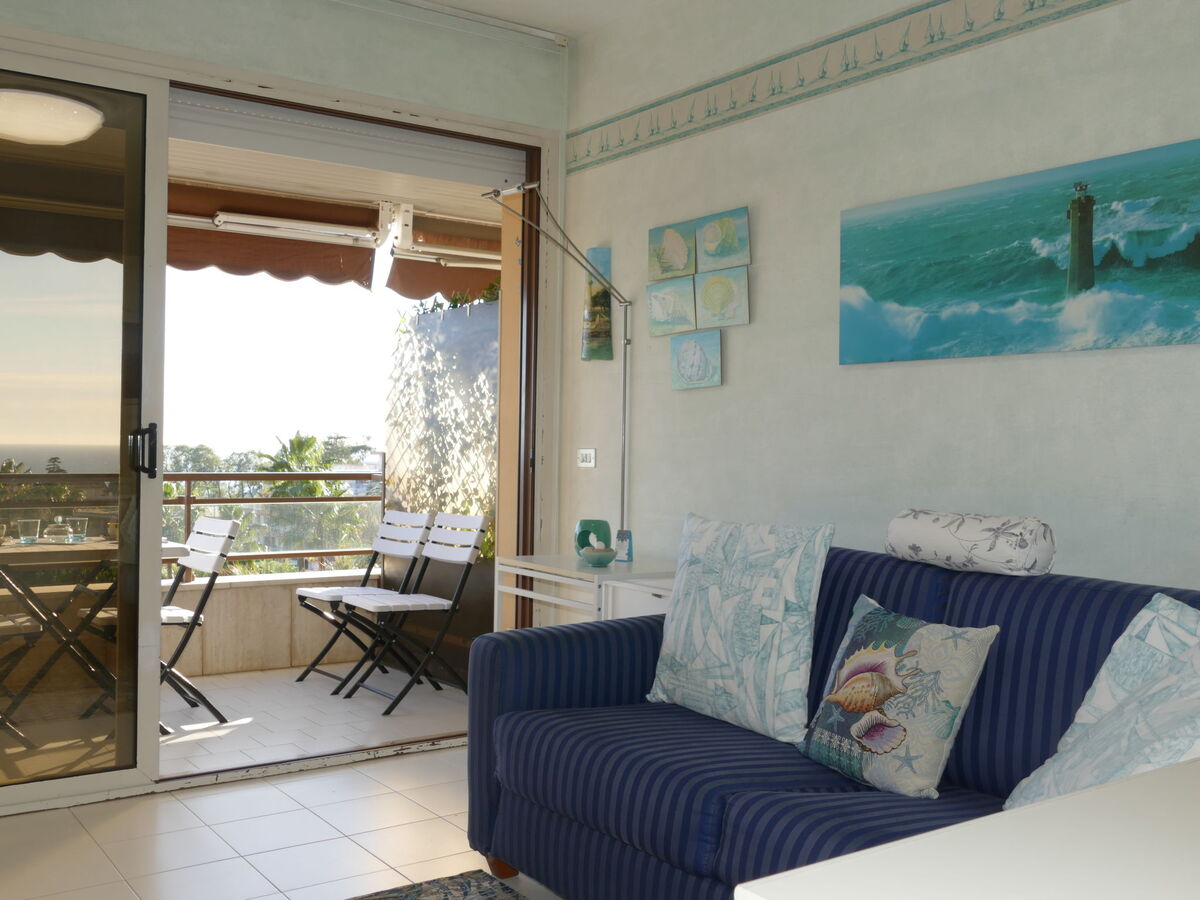 Studio Belvedere à Sanremo, vue mer panoramique et piscine - Photo 5