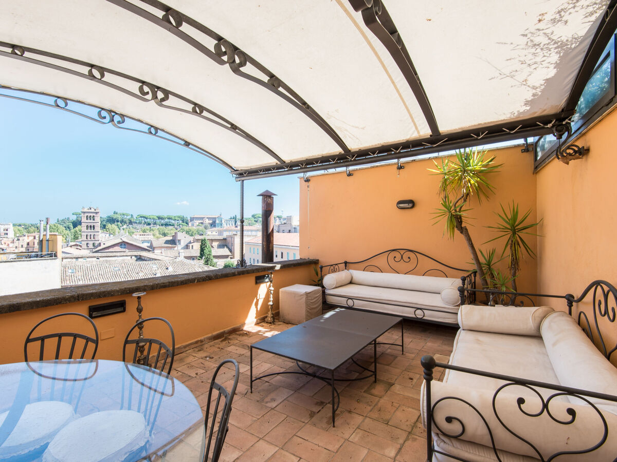 Appartement avec terrasse vue panoramique, Trastevere Rome - Photo 5