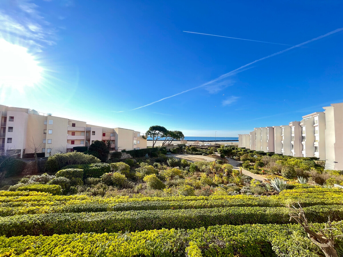 Studio cabine 22 m² vue mer, plage à 30 m, parking à Sète - Photo 9