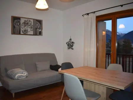 Location appartement à Font Romeu Odeillo Via, Bel appartement 3 pièces pour 5 pers. avec vue Pyrénées