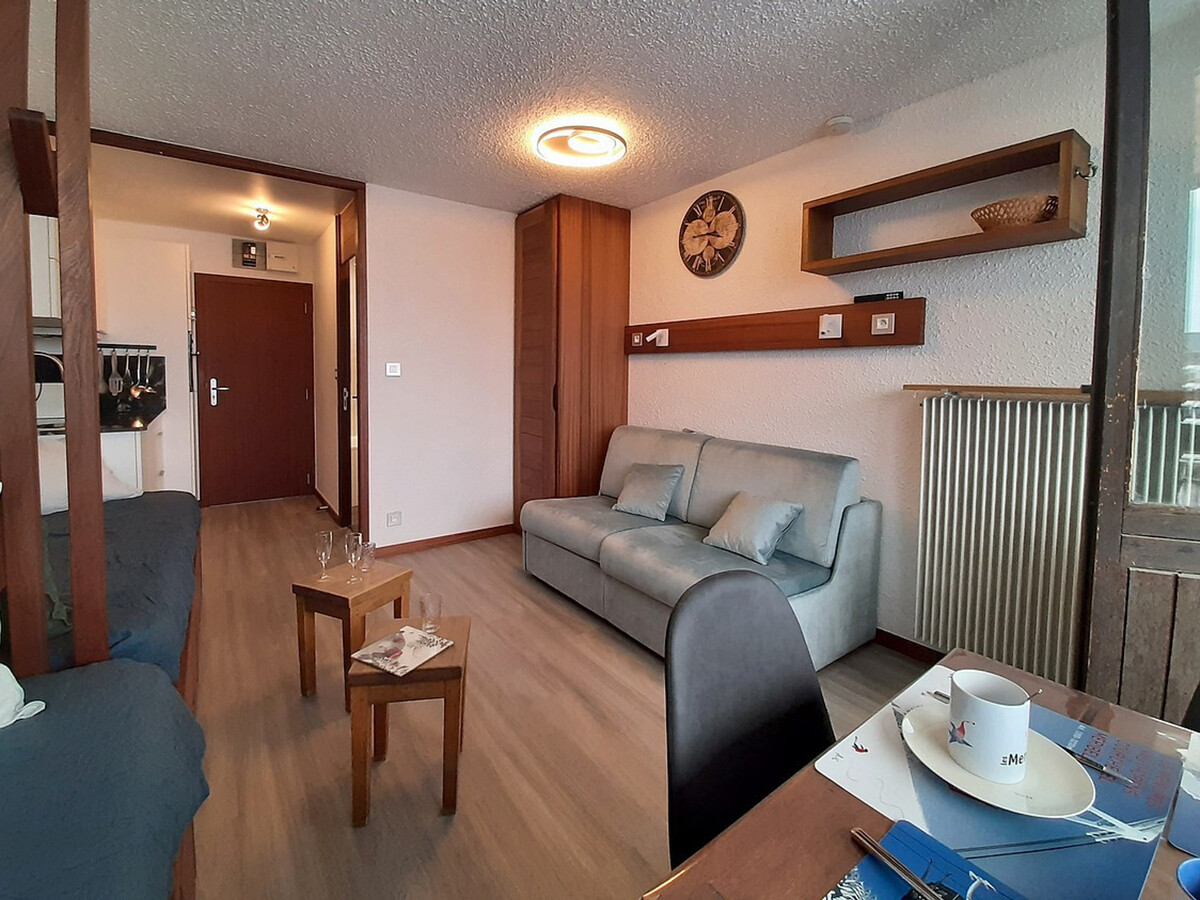 Studio rénové 21m² balcon sud-ouest aux Menuires - Photo 2