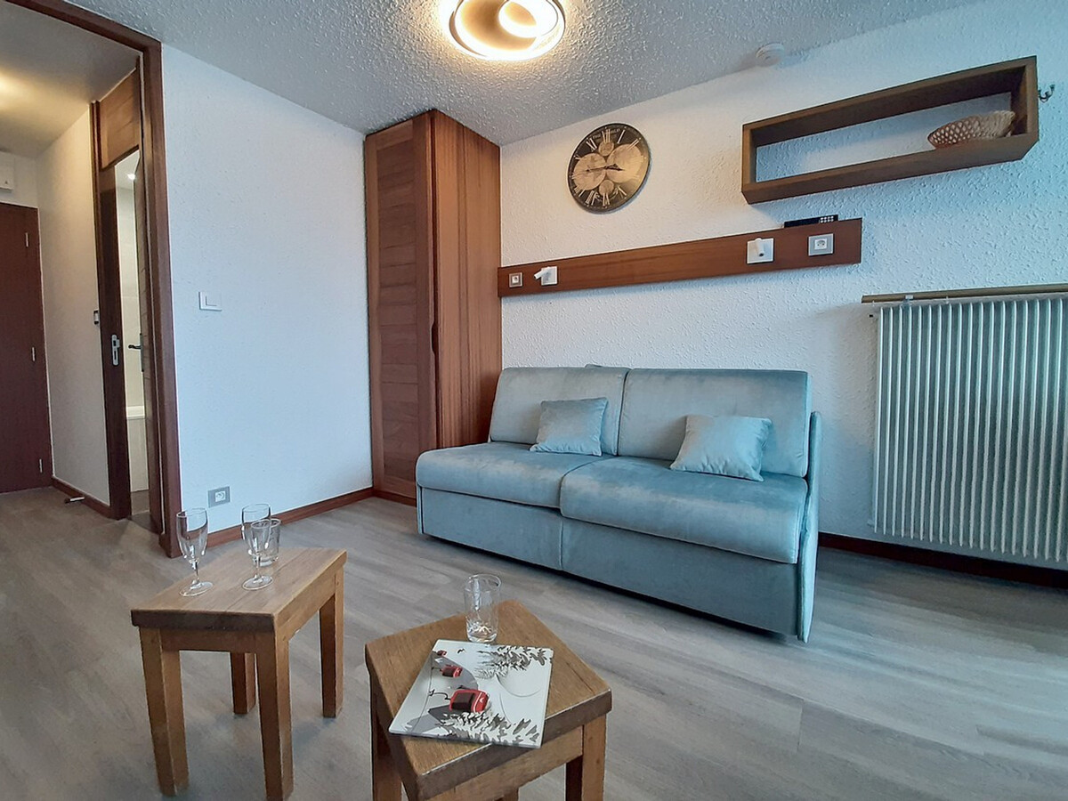 Studio rénové 21m² balcon sud-ouest aux Menuires - Photo 3