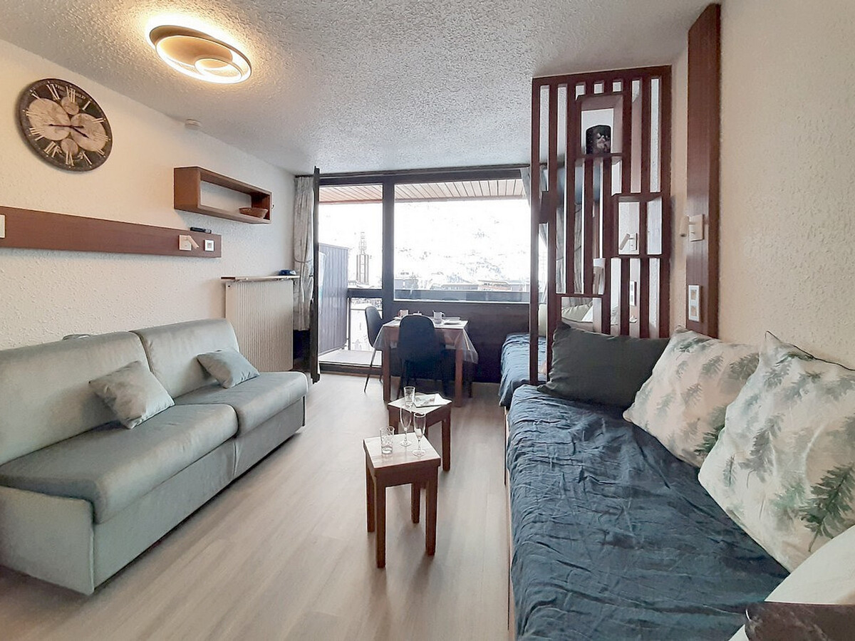 Studio rénové 21m² balcon sud-ouest aux Menuires - Photo 4