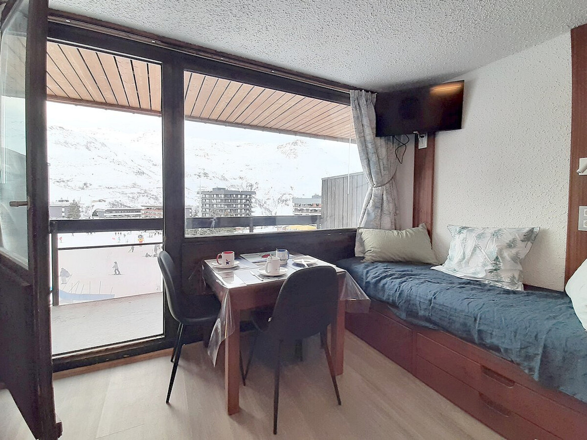 Studio rénové 21m² balcon sud-ouest aux Menuires - Photo 5