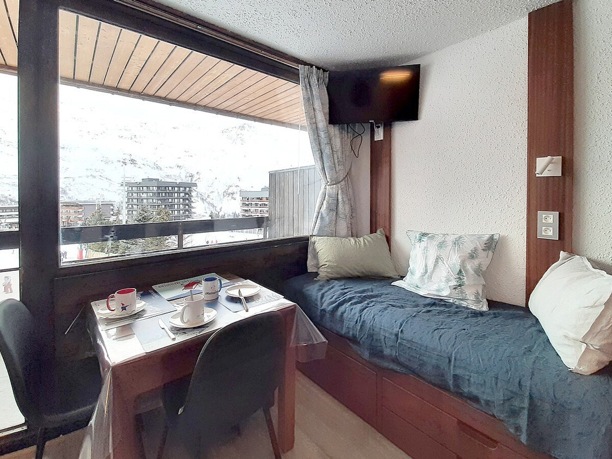 Studio rénové 21m² balcon sud-ouest aux Menuires - Photo 8