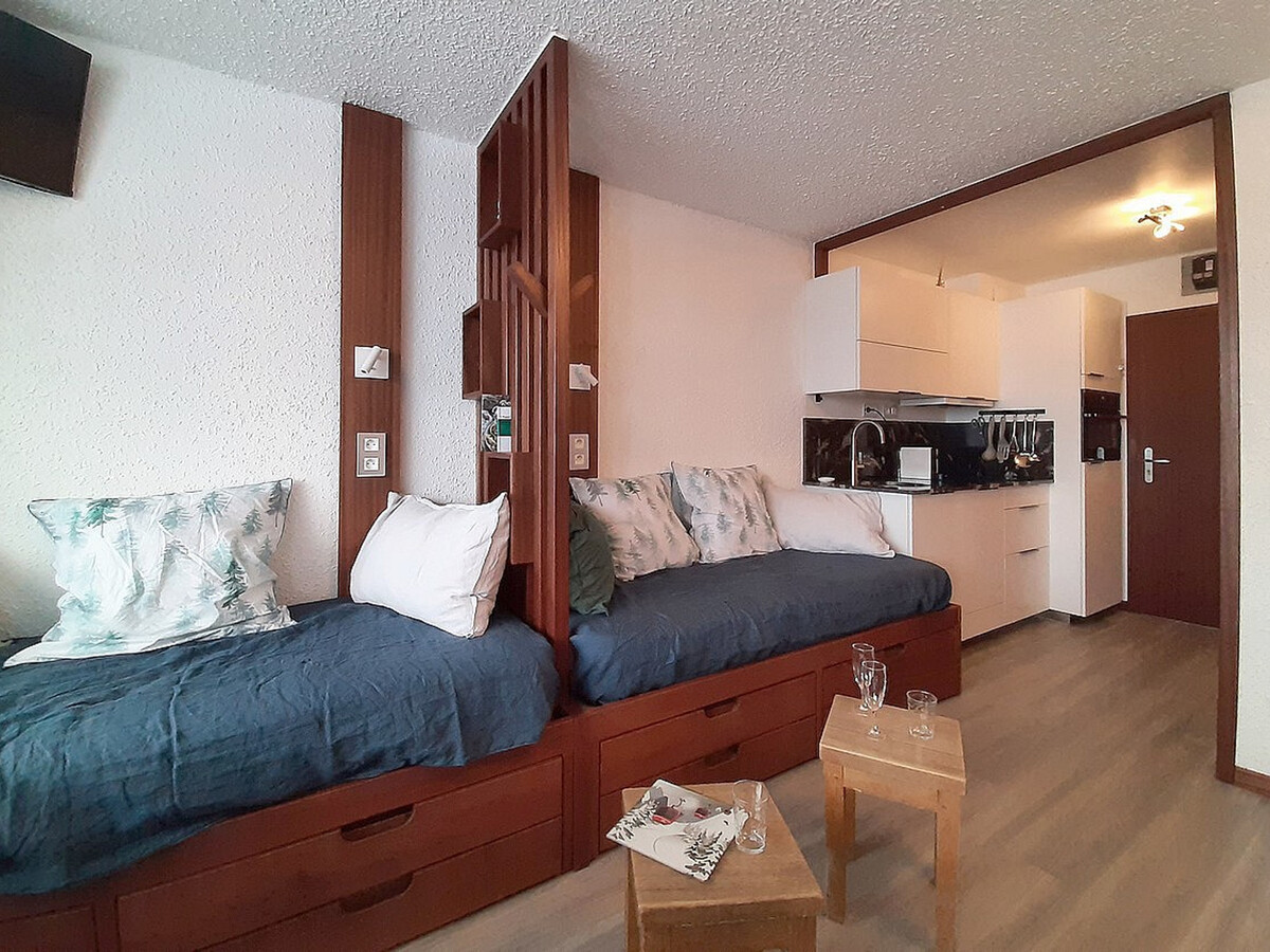 Studio rénové 21m² balcon sud-ouest aux Menuires - Photo 9