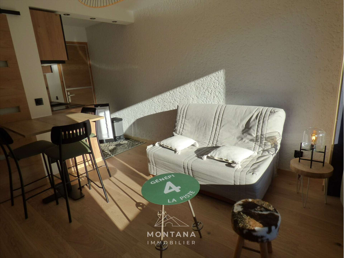 Studio rénové 4 pers. Grand-Bornand, balcon, casier ski - Photo 4
