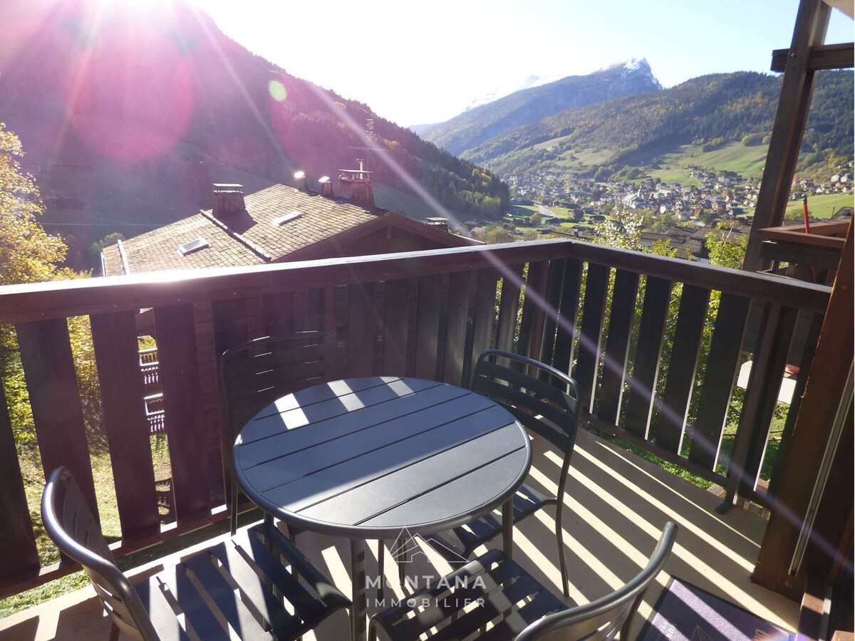 Studio rénové 4 pers. Grand-Bornand, balcon, casier ski - Photo 11