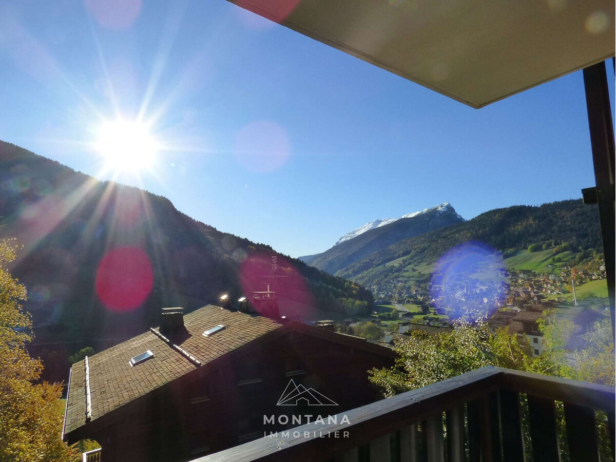 Studio rénové 4 pers. Grand-Bornand, balcon, casier ski - Photo 12