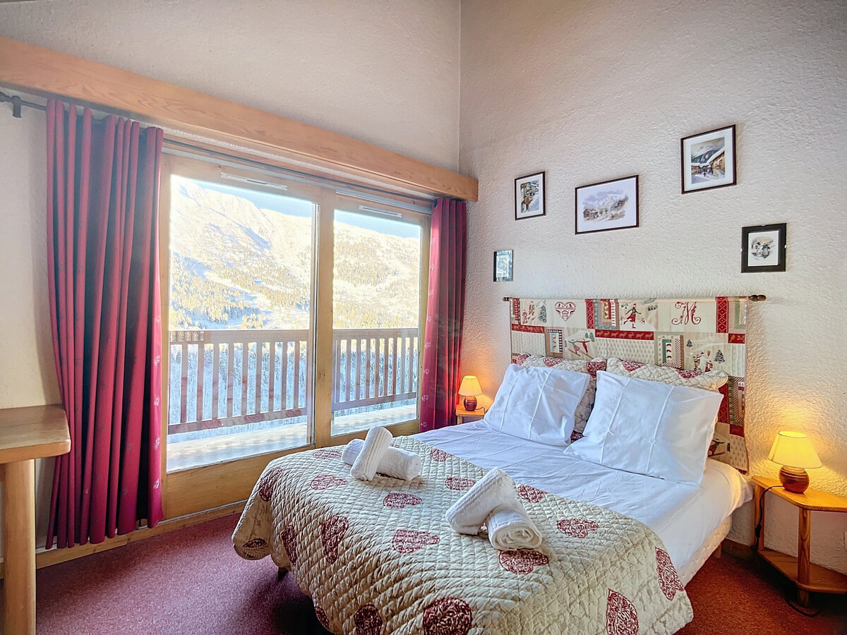 Appartement 55 m² ski-in/ski-out, parking privé à Méribel - Photo 2