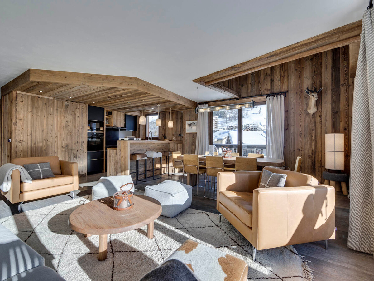 Penthouse 4 chambres avec hammam, 500m des pistes - Photo 1